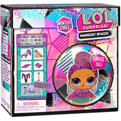Игровой набор с куклой L.O.L. Surprise! Маленькие комнатки Зимний Сьют королевы Шик 576631