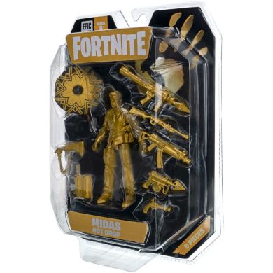 Коллекционная фигурка Jazwares Fortnite Hot Drop Midas-Gold S2 FNT0410