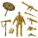 Коллекционная фигурка Jazwares Fortnite Hot Drop Midas-Gold S2 FNT0410