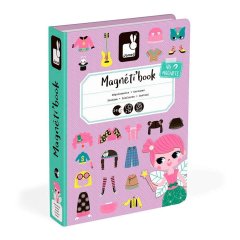 Магнитная книга Janod «Наряды для девочки» J02718