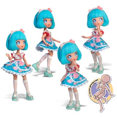 Лялька 4SF Manga Dolls серії Hello Kitty &ndash; Красуня Пінк