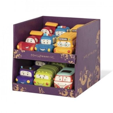 Машинка інерційна Battat Кумедний автопарк &laquo;Шкільний автобус&raquo; BX1495Z, Жовтий