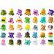 Набор фигурок в яйце PINATA SMASHLINGS ВЕСЕЛЫЕ ГЕРОИ (2 фигурки, в ассорт.) SL2009