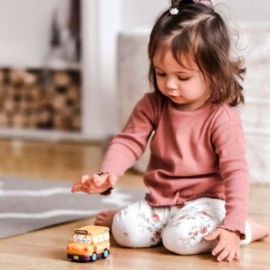 Машинка інерційна Battat Кумедний автопарк &laquo;Шкільний автобус&raquo; BX1495Z, Жовтий