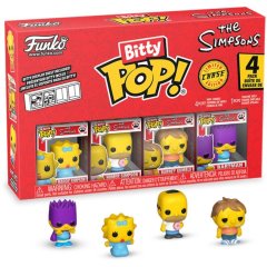 Набір ігрових фігурок BITTY POP! серії Сімпсони МЕҐҐІ (4 фігурки в ас.) 85709