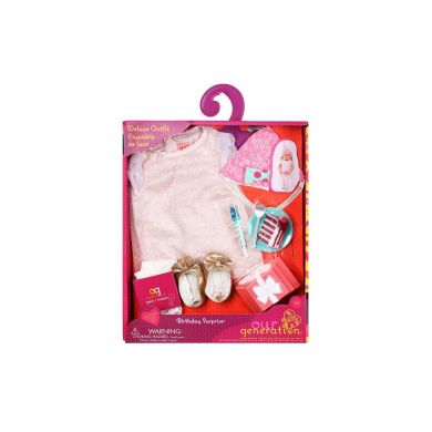 Набір одягу для ляльок Our Generation Deluxe День народження BD30229Z