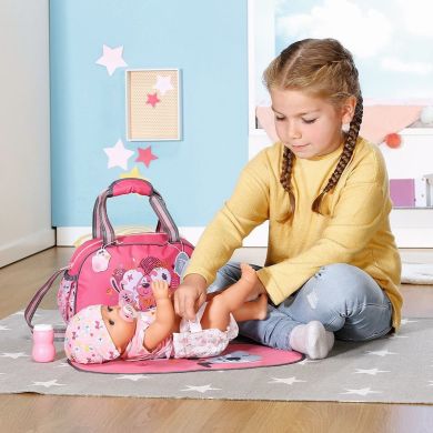 Сумка для ляльки BABY BORN ТУРБОТА ПРО МАЛЮКА S2 (з аксесуарами) 832455