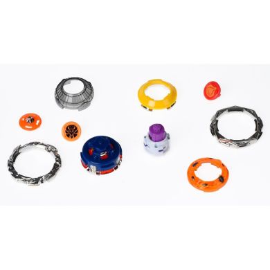 Волчок Auldey Infinity Nado Сплит Kaleido Fox Цветастая Лисица и Basaltic Sword Базальтовый Меч YW624606