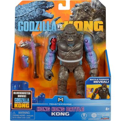 Фигурка Godzilla vs. Конг Конг с боевыми ранами и топором, 15 см Godzilla vs. Kong 35354