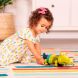Игрушка-каталка Battat Крокодил Щелк-клаус BX1674Z, Зелёный