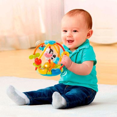 Інтерактивна іграшка VTech Тряси і крути озвучений російською 80-502926, Жовтий