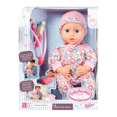 Інтерактивна лялька Baby Annabell Лікар 701294
