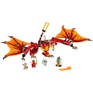 Конструктор Нападение Огненное дракона LEGO NINJAGO 563 детали 71753