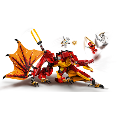 Конструктор Нападение Огненное дракона LEGO NINJAGO 563 детали 71753