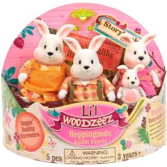Набор фигурок Семья Кроликов Li'l Woodzeez 6006Z