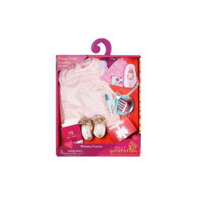 Набор одежды для кукол Our Generation Deluxe День рождения BD30229Z