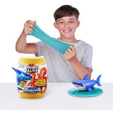 Інтерактивний ігровий набір ROBO ALIVE S1 ГЛИБОКОВОДНИЙ СЮРПРИЗ. ВЕЛИКА БІЛА АКУЛА 71155A