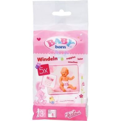 Підгузки для ляльки Baby Born Zapf 5 шт 826508