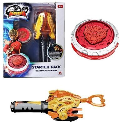 Волчок Infinity Nado VI серия Starter Pack Blazing War Bear Горящий Боевой Медведь EU654112