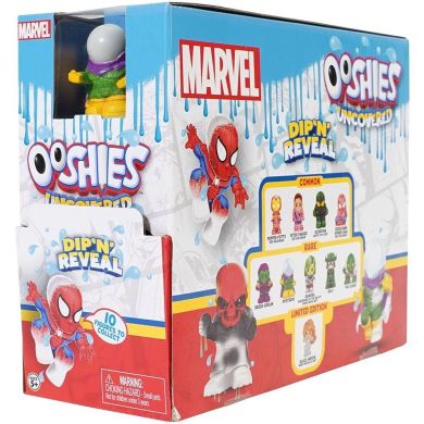 Фигурка-сюрприз в капсуле, изменяющей цвет OOSHIES МАРВЕЛ (10 видов, в ассорт.) 20997