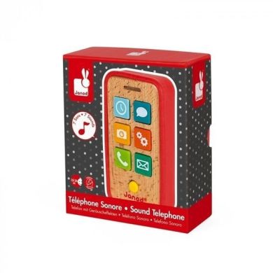 Іграшка Телефон Janod зі звуком J05334