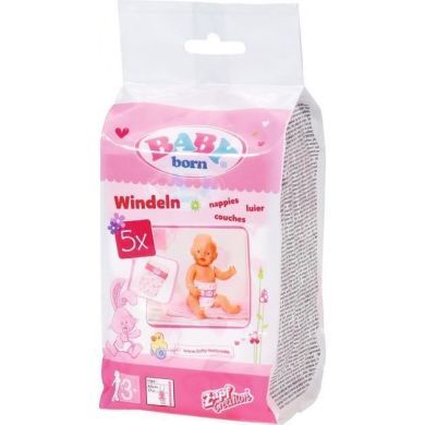 Підгузки для ляльки Baby Born Zapf 5 шт 826508