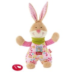 Мягкая музыкальная игрушка Sigikid Заяц 23 см 40109SK