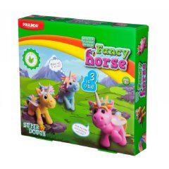Набор для лепки Paulinda Super Dough Единороги 3 в 1 PL-081557