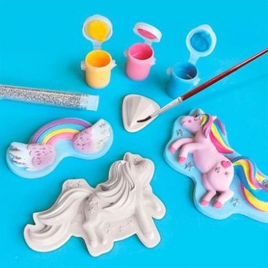 Набор для создания гипсовой фигурки Ses Creative Слепи и раскрась - Единороги 01359S