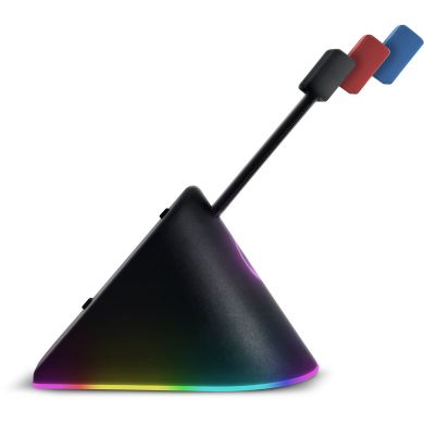 Держатель для кабеля GLHF Citadel Colorful 3 clips, RGB FGLMB22BKCTDLRGB3