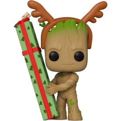 Игровая фигурка FUNKO POP! серии Часовые галактики: Holiday Special ГРУТ 64332