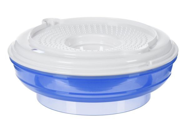 Набір дитячих тарілок Nuvita 200 мл 15 см NV1465Blue, Синій