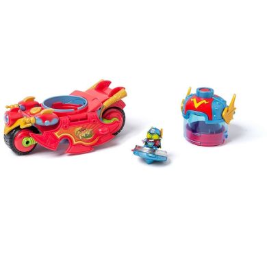 Игровой набор SUPERTHINGS серии &laquo;Rivals of Kaboom&raquo; ШАЛЕНАЯ СКОРОСТЬ (машинка, 1 экскл. фигурка) PSTSP112IN60