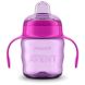 Чашка с мягким носиком и ручками Philips Avent 6 мес+ розовая 200 мл SCF551/03, Розовый