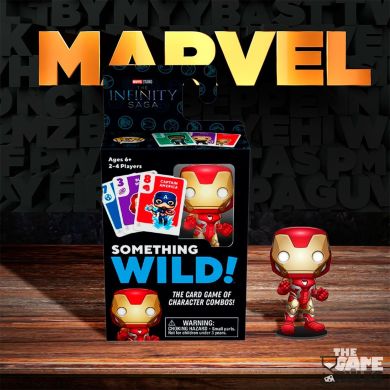 Настільна гра з картками FUNKO Something Wild серії Війна нескінченності ЗАЛІЗНА ЛЮДИНА Funko 60495