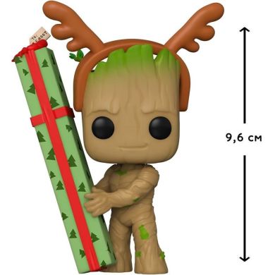 Игровая фигурка FUNKO POP! серии Часовые галактики: Holiday Special ГРУТ 64332