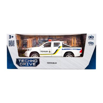 Автомодель - Toyota Hilux Поліція (білий)