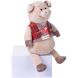 М'яка іграшка Same Toy Свинка в жилетці, 35 см THT723