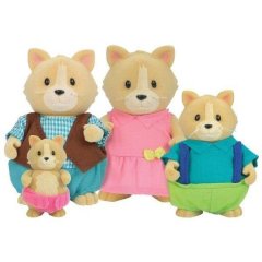 Набір фігурок Сім'я котиків Li`l Woodzeez 6156Z