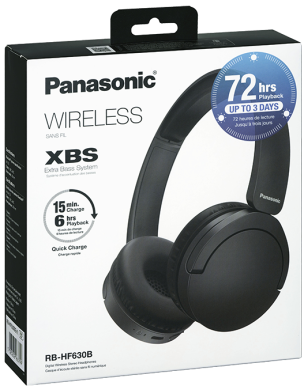 Гарнітура Panasonic RB-HF630BG-K