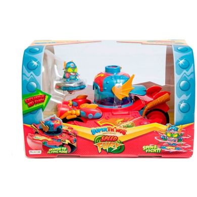 Игровой набор SUPERTHINGS серии «Rivals of Kaboom» ШАЛЕНАЯ СКОРОСТЬ (машинка, 1 экскл. фигурка) PSTSP112IN60
