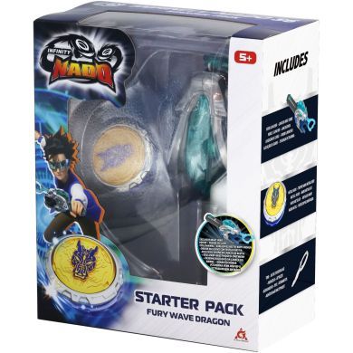 Волчок Infinity Nado VI серия Starter Pack Fury Wave Dragon Февраль Дракон EU654111