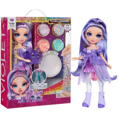 Игровой набор с куклой RAINBOW HIGH серии Rainbow Shimmers - ВИОЛЕТТА со слаймом 122425