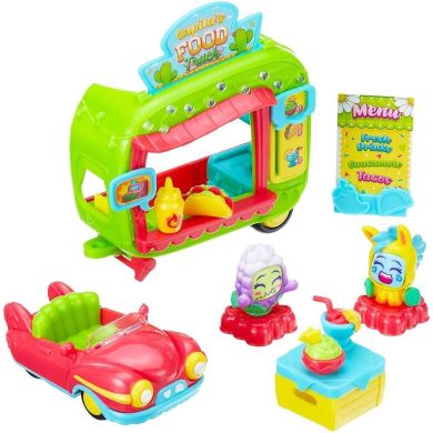 Игровой набор MOJI POPS ФУРГОНЧИК С ЕДЕЙ (2 фигурки, аксессуары) PMPSB216IN80