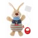 Мягкая музыкальная игрушка Sigikid Кролик 25 см 47894SK