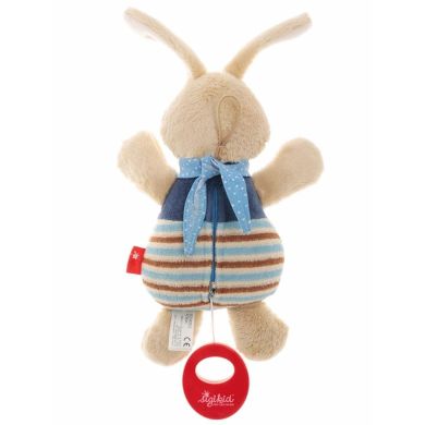 Мягкая музыкальная игрушка Sigikid Кролик 25 см 47894SK