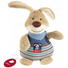 Мягкая музыкальная игрушка Sigikid Кролик 25 см 47894SK