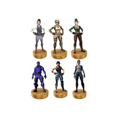 Набір з 2 фігурок-штампів колекційних Fortnite, 7,5 см, 24 види в асортименті FOR5215