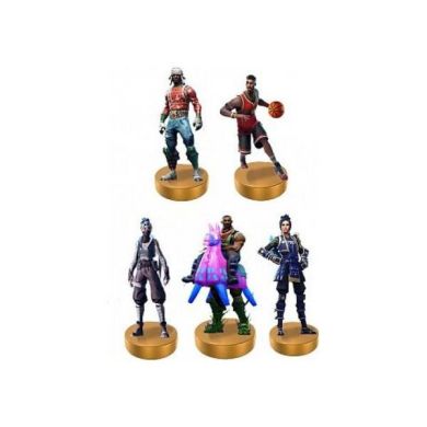 Набір з 2 фігурок-штампів колекційних Fortnite, 7,5 см, 24 види в асортименті FOR5215