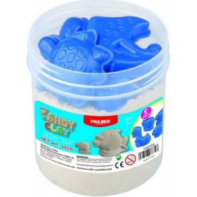 Пісок для творчості Paulinda Sandy clay відро 450г 5 од PL-140035A
